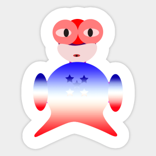 us hero Sticker